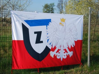 Flaga Zawisza Bydgoszcz